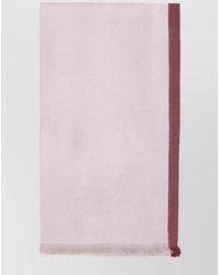 Brunello Cucinelli - Pure Cashmere Scarf Frayed Edges - Lyst