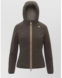 K-Way - Lily St Hooded Jacket Elastic Cuffs - Lyst