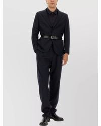 Giorgio Armani - Single Breasted Jacket Long Sleeves Pockets - Lyst