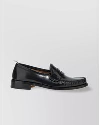 Thom Browne - Calf Leather Penny-Slot Loafers - Lyst