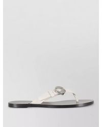 Coperni - Leather Thong Sandals - Lyst