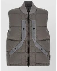 Stone Island - Quilted Sleeveless Padded Gilet - Lyst