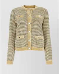 Tory Burch - Regular-Fit Tweed Jacket - Lyst