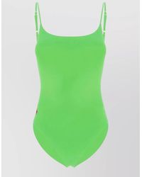 Polo Ralph Lauren - Stretch Nylon Swimsuit Adjustable Scoop Back Straps - Lyst