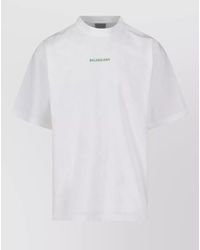 Balenciaga - Cotton Regular-Fit Short-Sleeve T-Shirt - Lyst