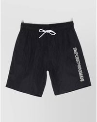 Emporio Armani - Swim Shorts Two Side Inset Pockets - Lyst
