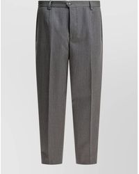 Briglia 1949 - Trousers Straight Leg Belt Loops Back Pockets - Lyst