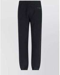 Givenchy - Straight Trousers With Elastic Cuffs And Waistband - Lyst