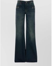 Gucci - Denim Flared Trousers - Lyst