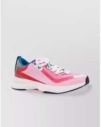 Lanvin - Nylon Low-Top Sneakers - Lyst
