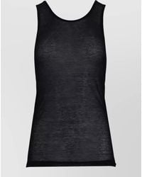 Ann Demeulemeester - Superlight Jersey Tank Top - Lyst