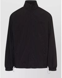 MM6 by Maison Margiela - Technical Nylon Jacket High Collar Cuffs - Lyst