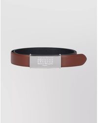 Maison Margiela - Leather Reversible Belt - Lyst