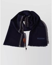 Missoni - Striped Wool Scarf - Lyst