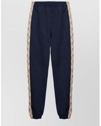 Burberry - Cotton Slim-Fit Track Pants - Lyst