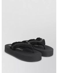 Balenciaga - Cushy Platform Thong Sandals Open Toe - Lyst