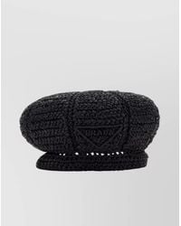 Prada - Raffia Baker Boy Hat - Lyst