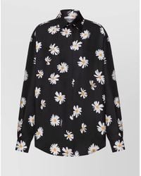 Moschino - Silk Long-Sleeve Shirt - Lyst