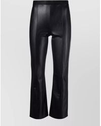 Wolford - Jenna High Waist Bootcut Cropped Trousers - Lyst