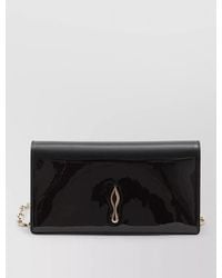 Christian Louboutin - Bettina Patent Leather Clutch Bag - Lyst