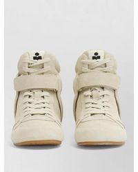 Isabel Marant - Leather High-Top Sneakers - Lyst
