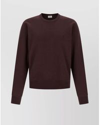 Saint Laurent - Cotton Cassandre Sweatshirt - Lyst
