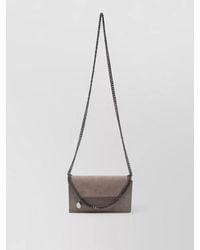 Stella McCartney - Falabella Chain Shoulder Envelope Wallet Bag - Lyst
