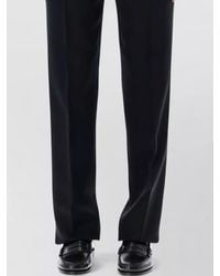 Lardini - Tailored Ecovero Viscose Silk Trousers - Lyst