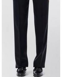 Lardini - Tailored Ecovero Viscose Silk Trousers - Lyst