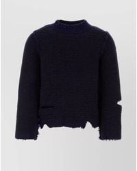 NAMACHEKO - Ribbed Crew-Neck Wool-Blend Sweater - Lyst