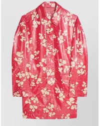 Dries Van Noten - Robin Long Sleeve Floral Print Coat - Lyst