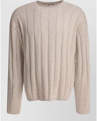 Alex Mill - James Rollneck Crew Neck Ribbed Sweater - Lyst