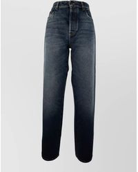 Miu Miu - Denim Pants Back Pockets Belt Loops - Lyst