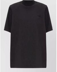 The Attico - Cotton Turtleneck Short-Sleeve T-Shirt - Lyst