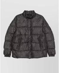 Etro - Paisley Down Jacket High Neck Quilting - Lyst