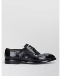 Premiata - Derby Lace Up Shoes Cap Toe Leather - Lyst