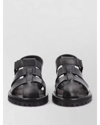 Studio Nicholson - Sandal Sandom Open Toe Rubber Sole - Lyst