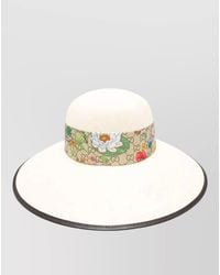 Gucci - Wide-Brim Straw Sun Hat - Lyst
