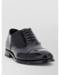 Doucal's - Leather Oxford Derby Shoes - Lyst