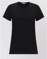 Moncler - Cotton Crew Neck Short-Sleeve T-Shirt - Lyst