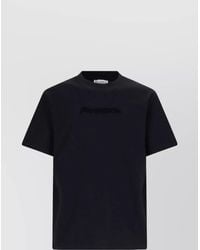 JW Anderson - Cotton Logo-Print T-Shirt - Lyst