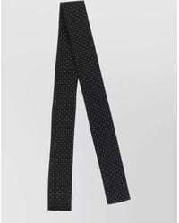 Tom Ford - Polka Dot Scarf Fringed Edge Design - Lyst