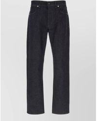 Stone Island - Denim Trousers Contrast Stitching Belt Loops - Lyst