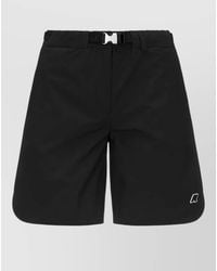 K-Way - Hiky Shorts Belt Loops Elastic Waistband - Lyst