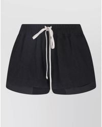 Rick Owens - Casual Shorts Lightweight Fabric Side Slits - Lyst