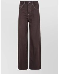 Uma Wang - Wool Wide-Leg Jeans - Lyst