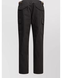 Burberry - Cotton Cargo Pants - Lyst