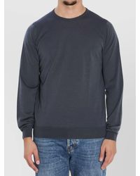 John Smedley - Merino Wool Regular-Fit Crew-Neck Jumper - Lyst