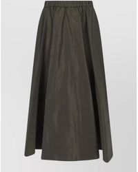 Aspesi - Midi A-Line Skirt - Lyst