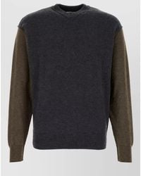 GIMAGUAS - Merino Wool Two-Tone Jumper - Lyst